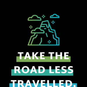 Unisex Classic T-Shirt || Take the Road Less Travel