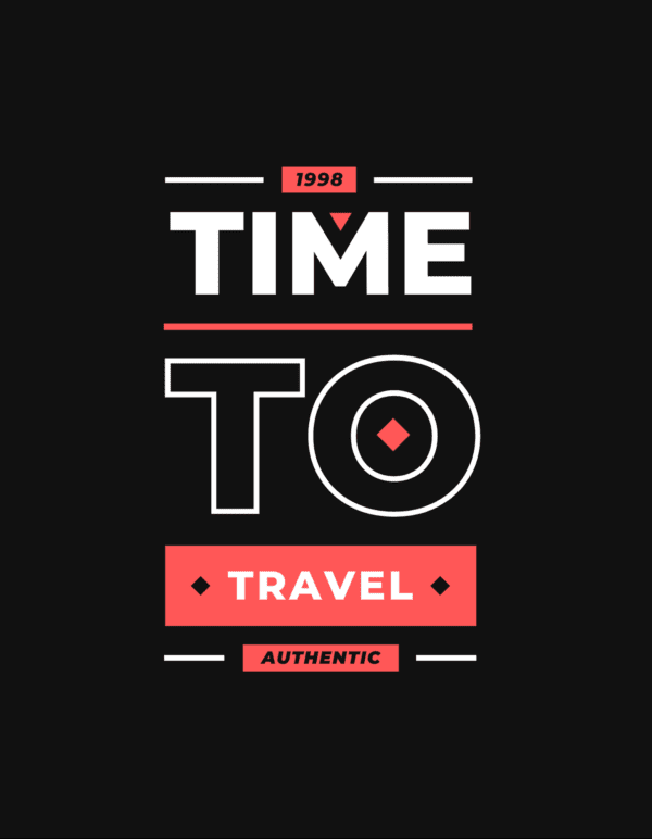 Unisex Oversized Classic T-Shirt || Time to Travel