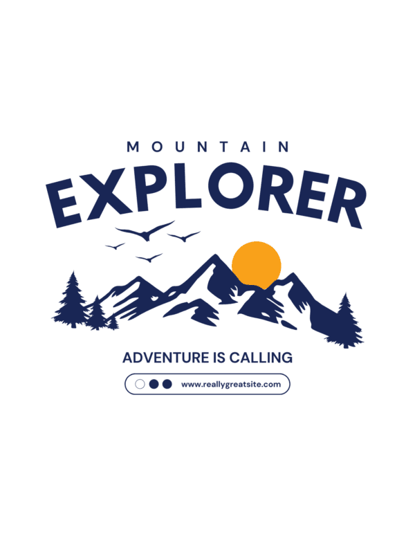 Unisex Half Sleeve T-Shirt Classic || Mountain Explorer