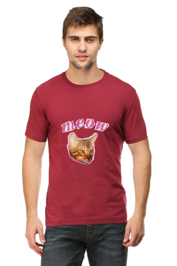 Unisex Crew T-shirt || Meow