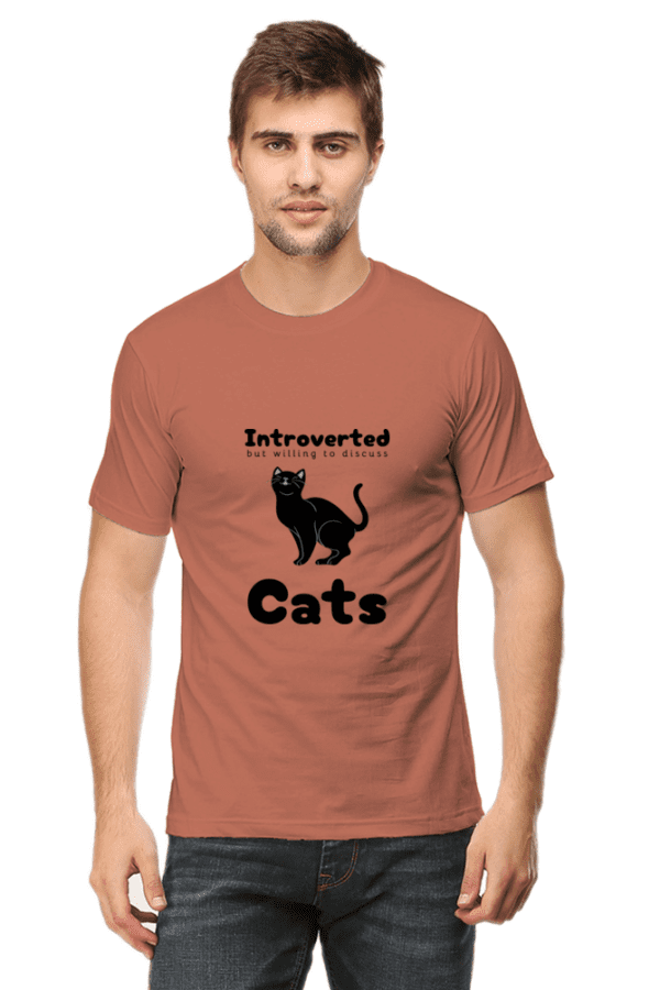 Unisex Crew T-shirt || Introverted Cats