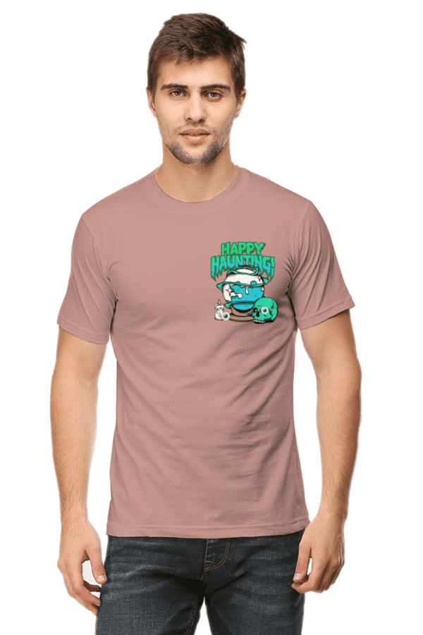 Unisex Crew T-shirt || Happy Haunting