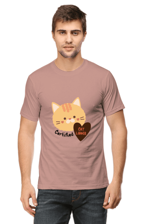 Unisex Crew T-shirt || Certified Cat Lover