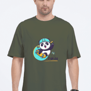 Unisex Oversized Classic T-Shirt || Panda