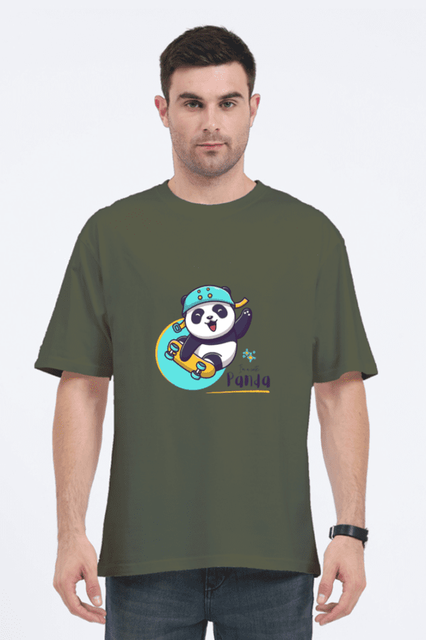 Unisex Oversized Classic T-Shirt || Panda