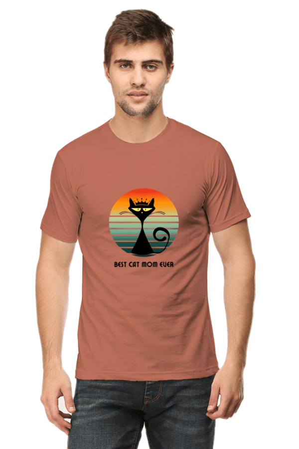 Unisex Crew T-shirt || Best Cat Mom Ever