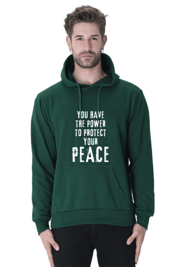 Unisex Hoodie || You Have the Power to Protect Peace