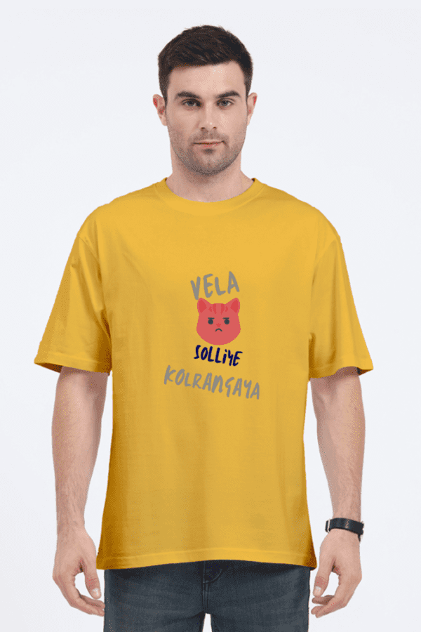 Unisex Oversized Classic T-Shirt || Vela Solliye Kolrangaya