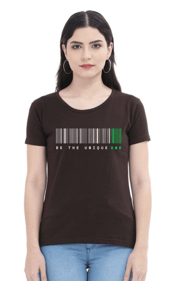 Female Round Neck Half Sleeve Classic || Be the Unique One