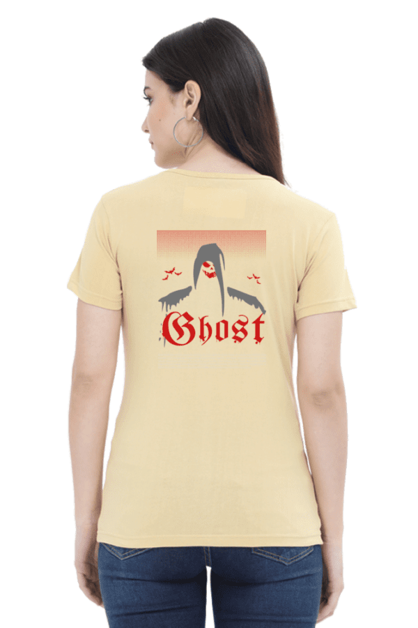 Female Round Neck Half Sleeve Classic || Ghost