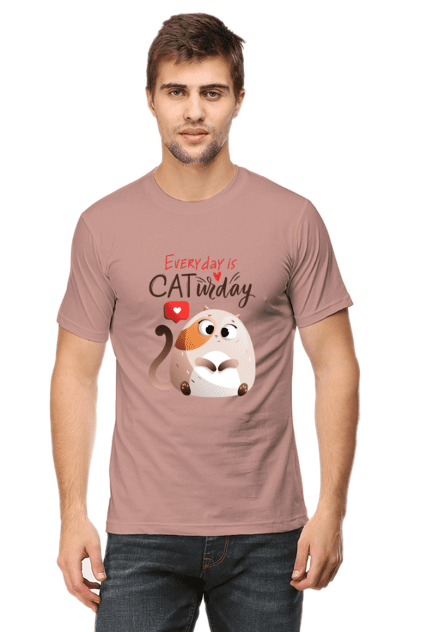 Unisex Crew T-shirt || Everyday is CATurday