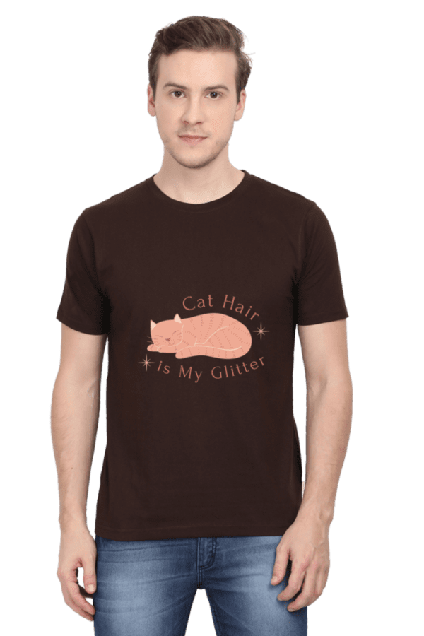 Unisex Crew T-shirt || Cat Hair