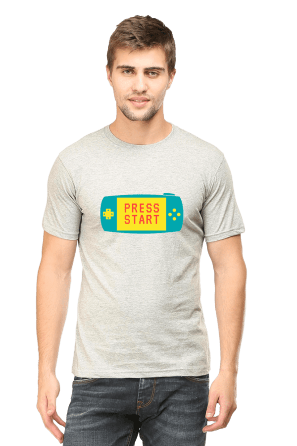Unisex Crew T-shirt || Press Start