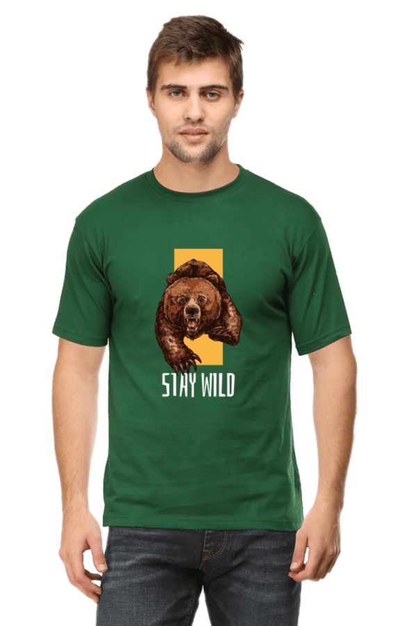Unisex Crew T-shirt || Stay Wild