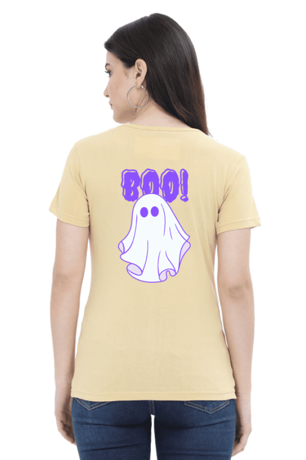 Female Round Neck Half Sleeve Classic || Boo