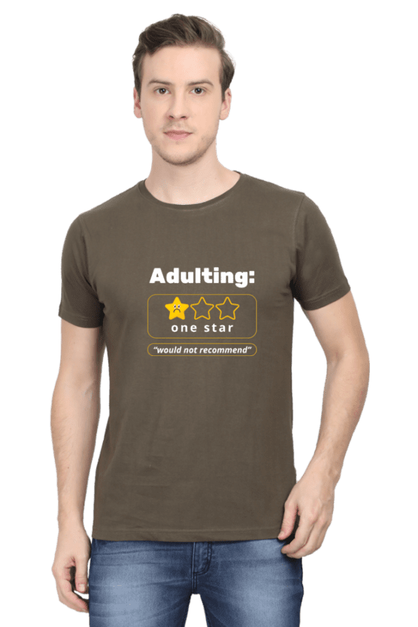 Unisex Crew T-Shirt || Adulting