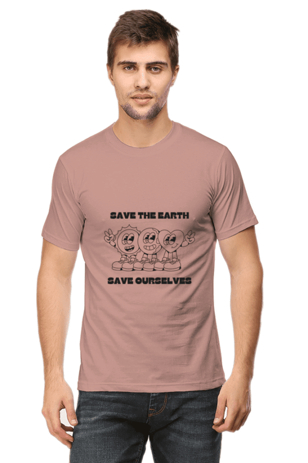Unisex Crew T-shirt || Save Earth Save Ourselves