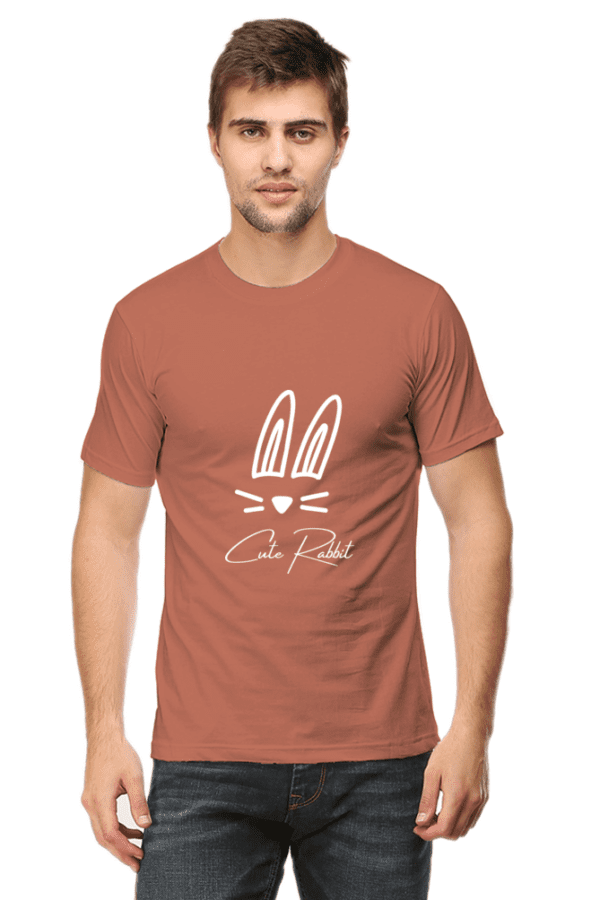 Unisex Crew T-shirt || Cute Rabbit