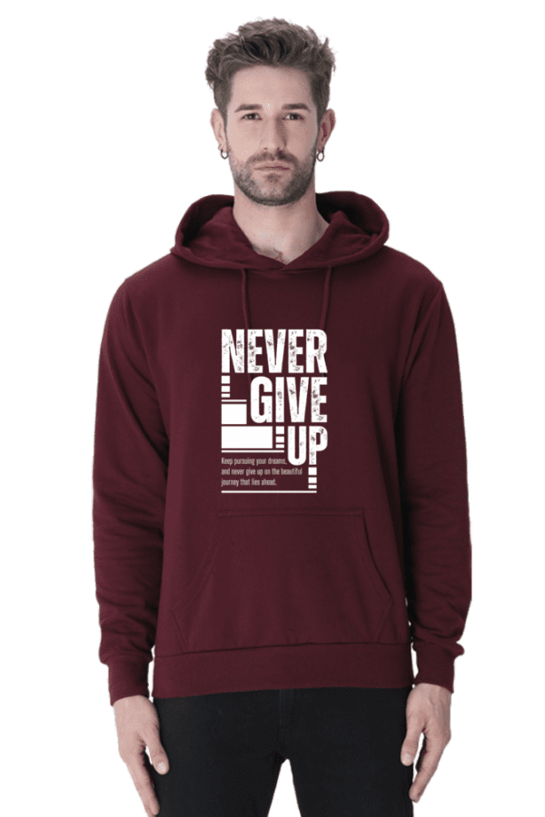 Unisex Hoodie || Never Give Up