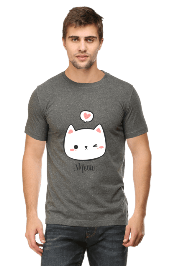 Unisex Crew T-shirt || Meow