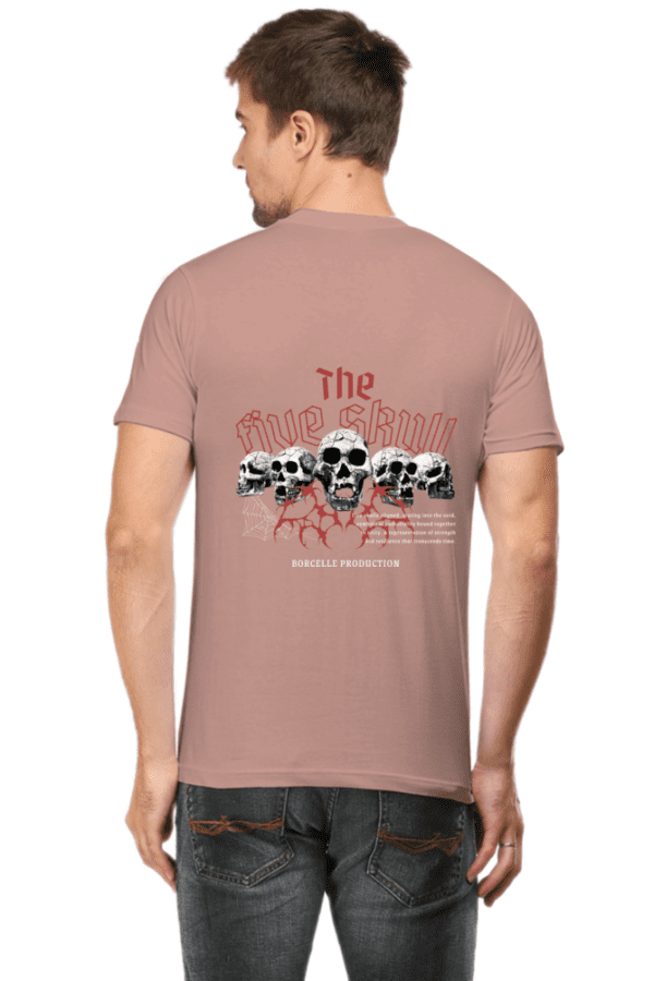 Unisex Crew T-shirt || The five skull