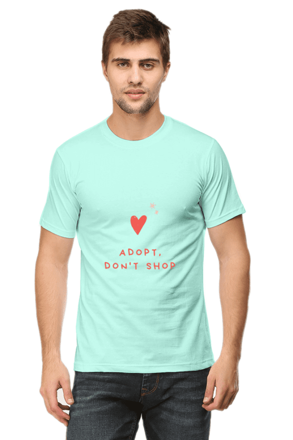 Unisex Crew T-shirt || Adopt don't Shop