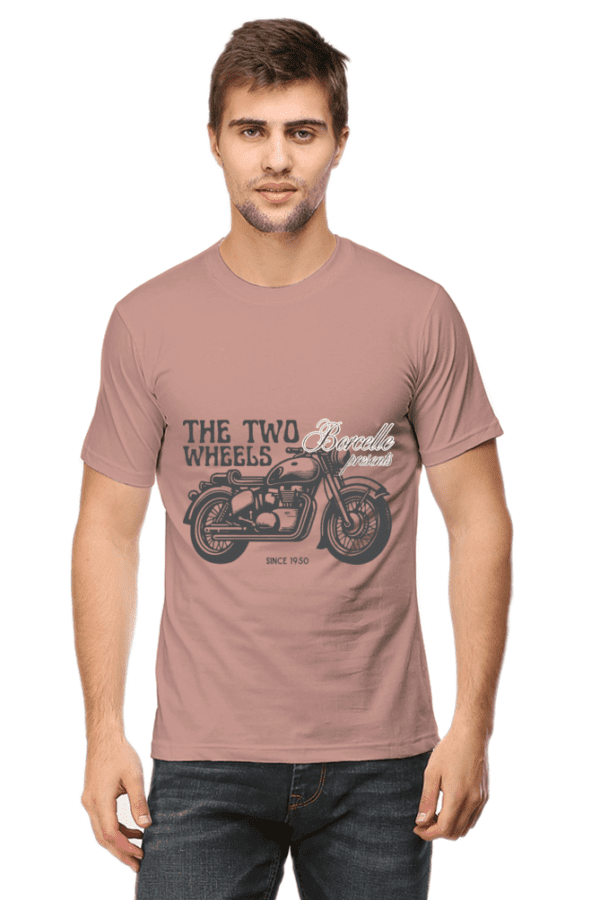 Unisex Crew T-shirt || The Two Wheel