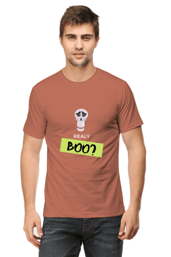 Unisex Crew Horror T-shirt || Really Boo