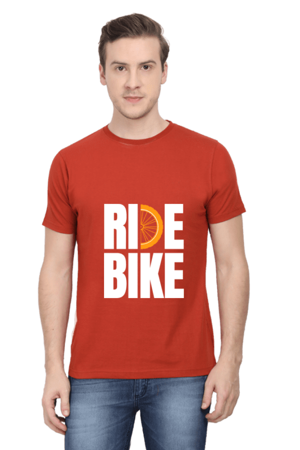 Unisex Crew T-shirt || Ride Bike
