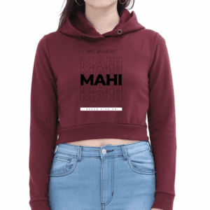 Female Cropped Hoodie || Mahi