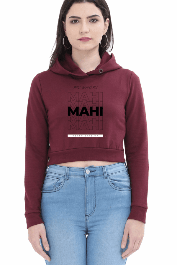 Female Cropped Hoodie || Mahi
