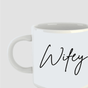 Unisex White Coffee Mug || Wifey