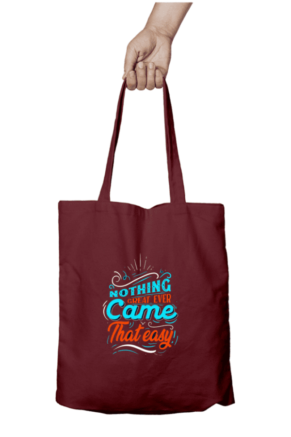 Unisex Tote Bag Zipper