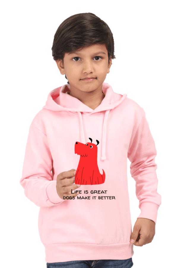 Kids Unisex Hoodie || Life is Great