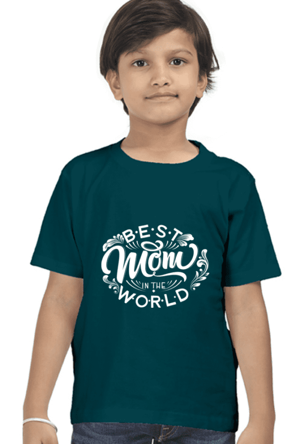 Boy Classic Crew T-Shirt || Best Mom in the World