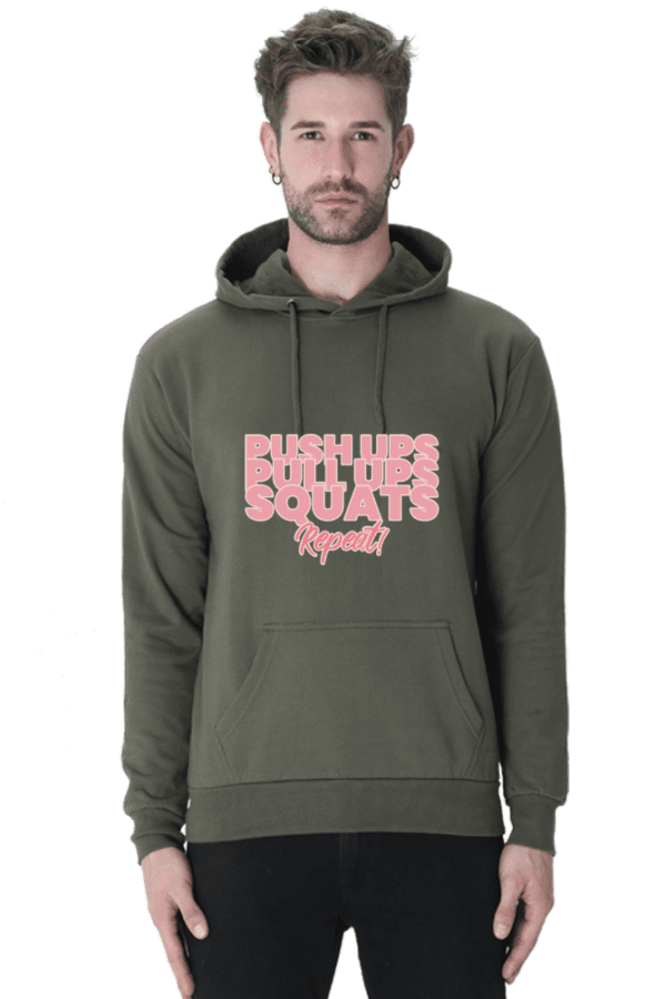 Unisex Hoodie || Push ups