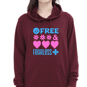 Unisex Hoodie || Free Fearless
