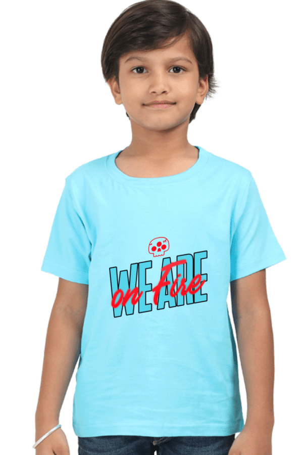 Boy Classic Crew T-Shirt || We are on Fire