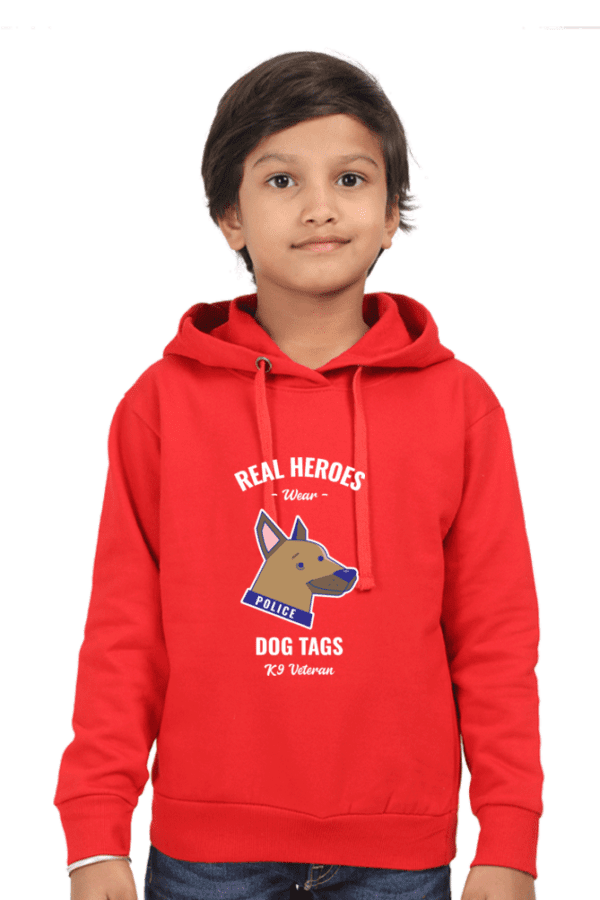 Kids Unisex Hoodie || Real Hereos