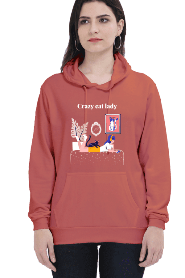 Unisex Hoodie || Crazy Cat Lady