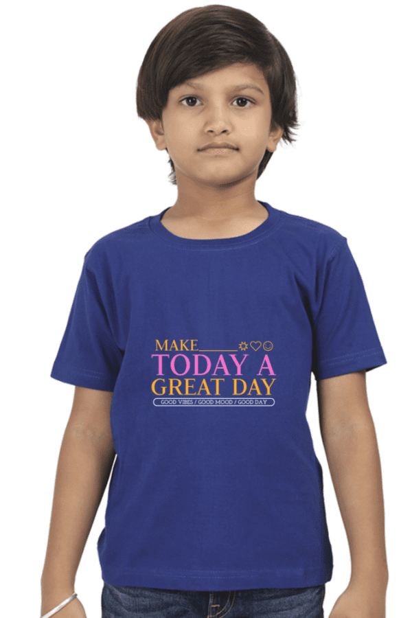 Boy Classic Crew T-Shirt || Make today Great Day