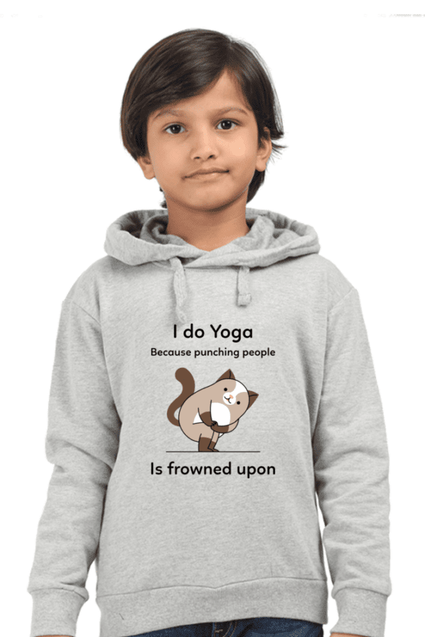 Kids Unisex Hoodie || I do Yoga