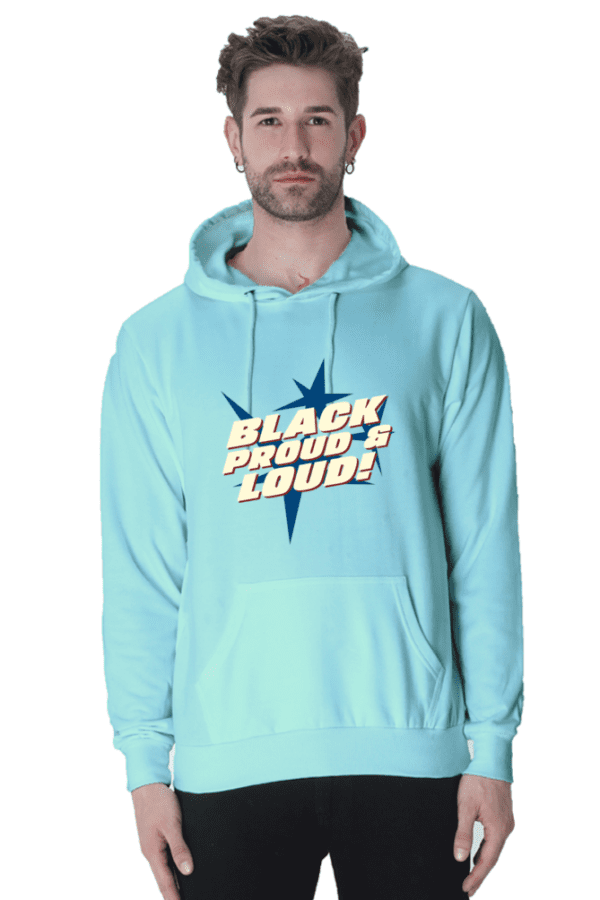 Unisex Hoodie || Black Proud