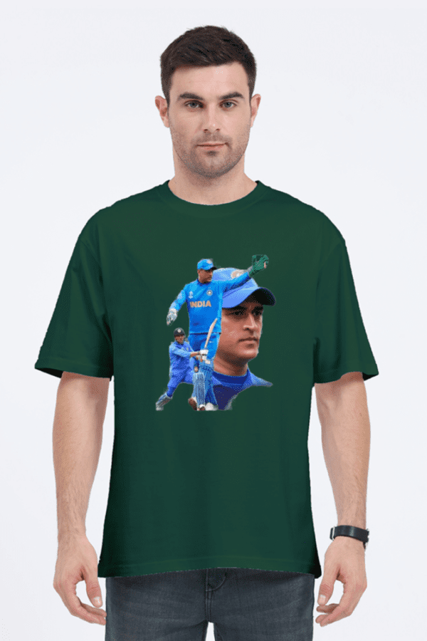 Unisex Oversized Classic T-Shirt || Dhoni