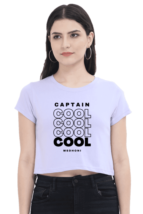 Female Crop Top || Cool Captain