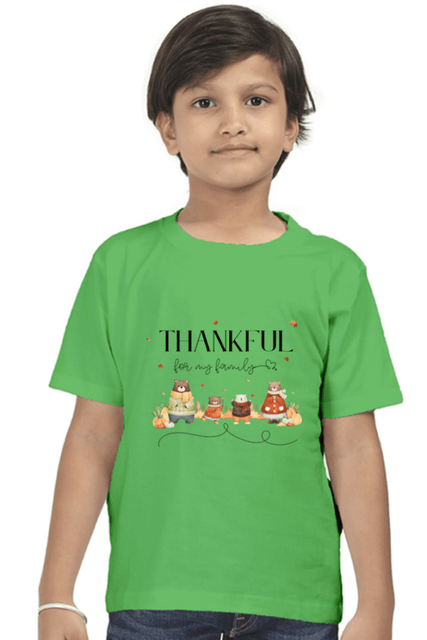 Boy Classic Crew T-Shirt || Thankful
