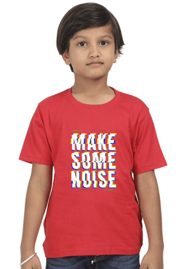 Boy Classic Crew T-Shirt || Make some noise