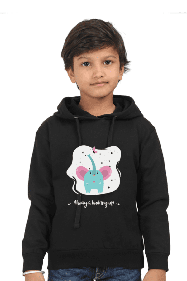 Kids Unisex Hoodie || Always Looking UP
