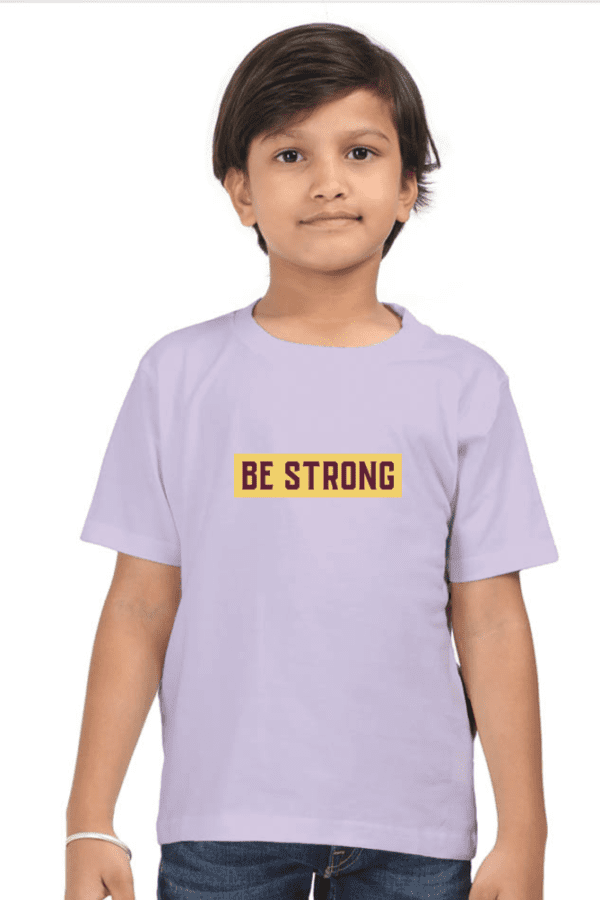 Boy Classic Crew T-Shirt || Be Strong