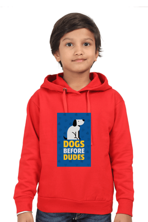 Kids Unisex Hoodie || Dogs before Dogs